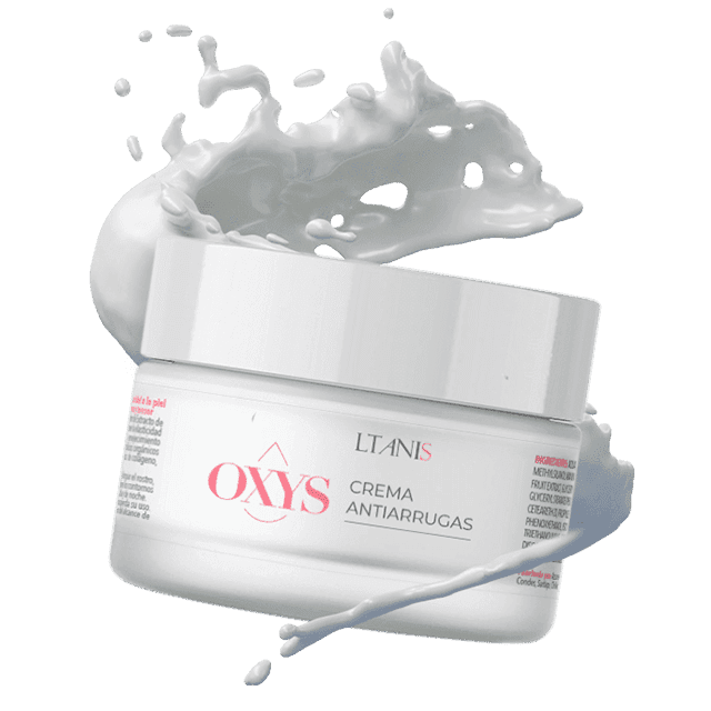 Envase de crema hidratante Oxys
